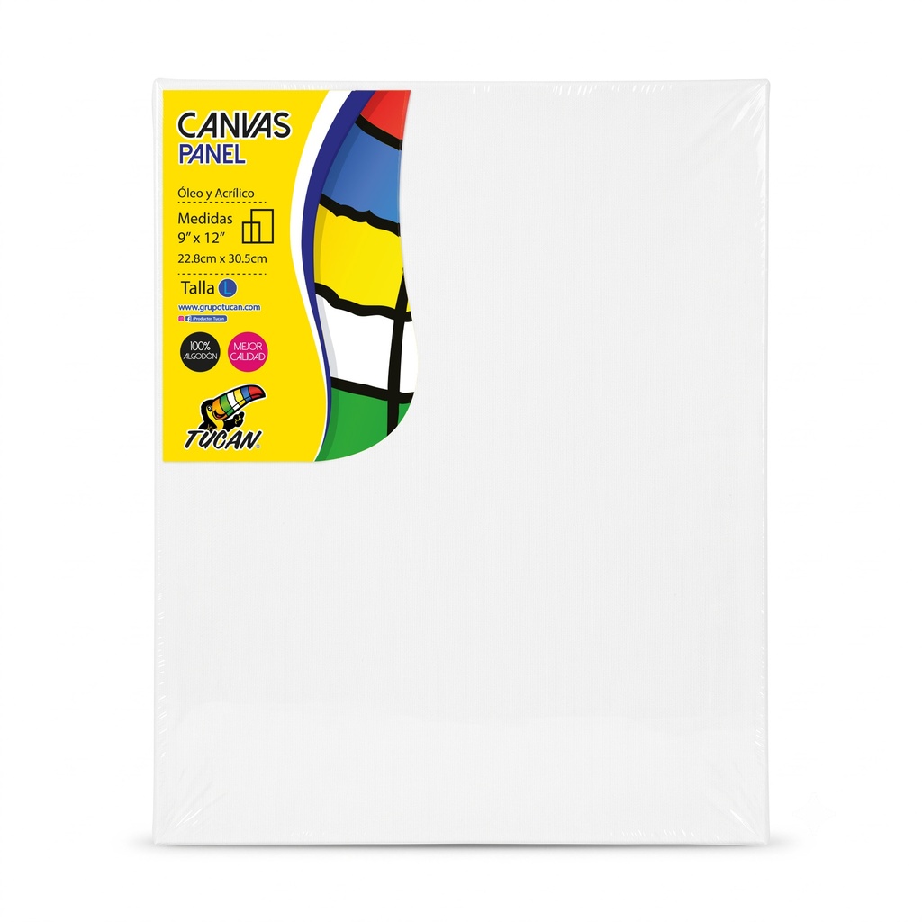 Canvas Panel Tucan 9X12