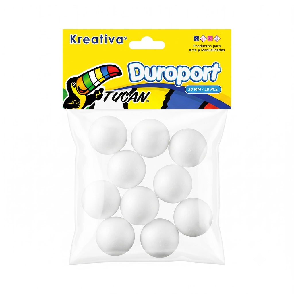 Duroport Bola 30 Mm 10 Unidades