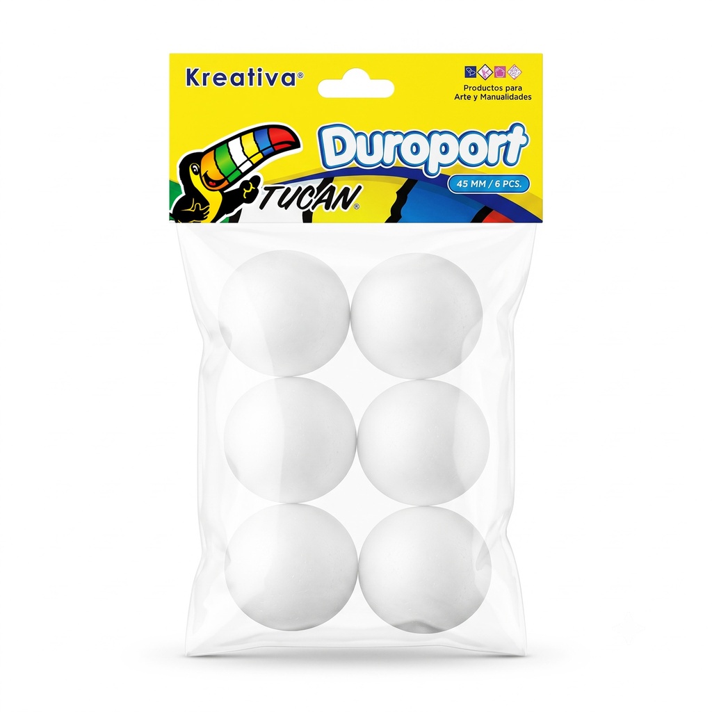Duroport Bola 45 Mm 6 Unidades