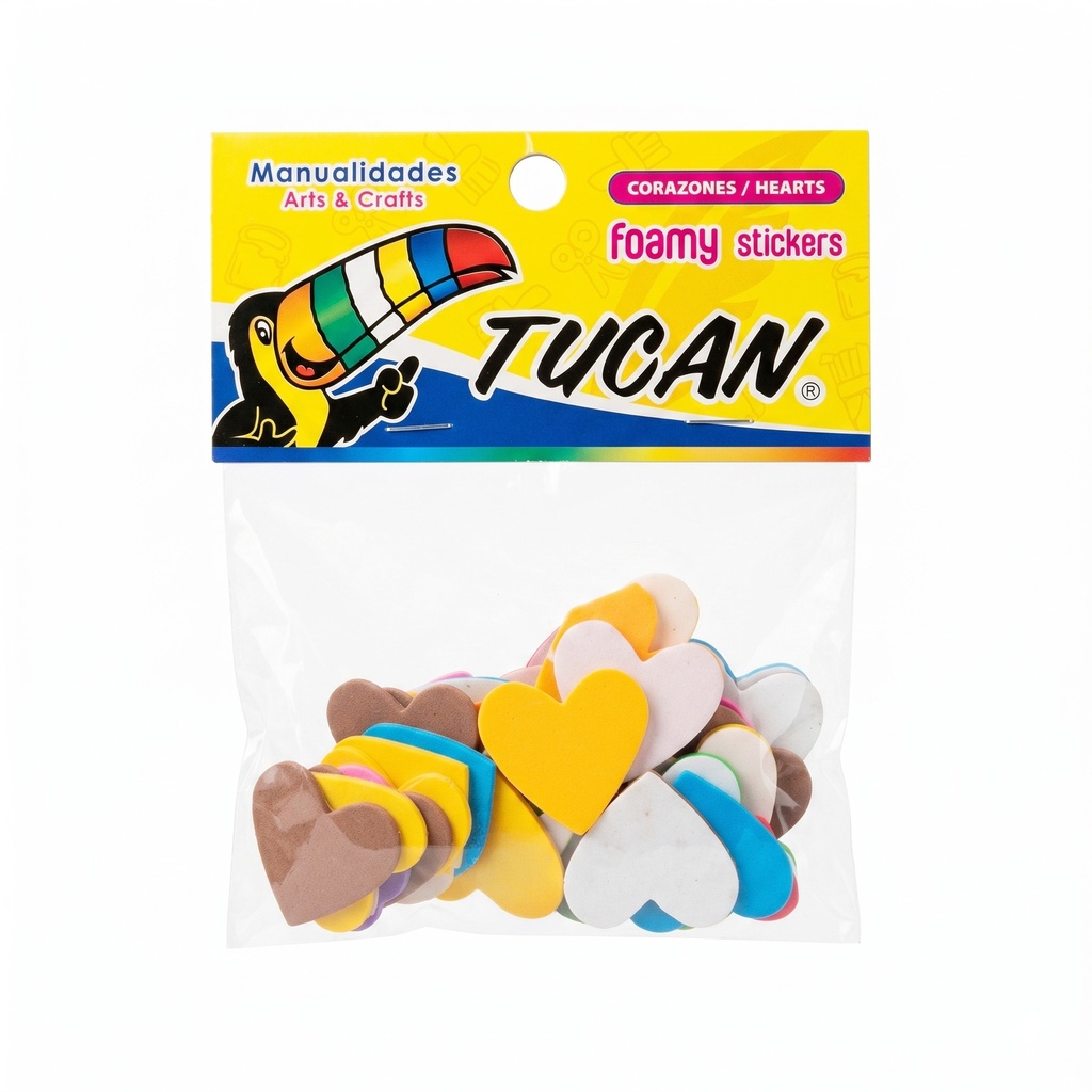 Foamy Calcomania Corazones