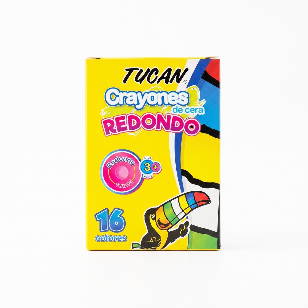 Crayon De Cera Estandar 16 Colores