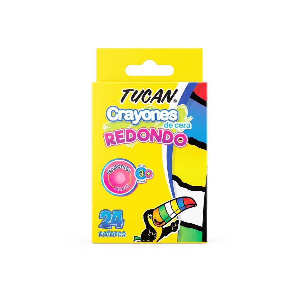 Crayon De Cera Estandar 24 Colores