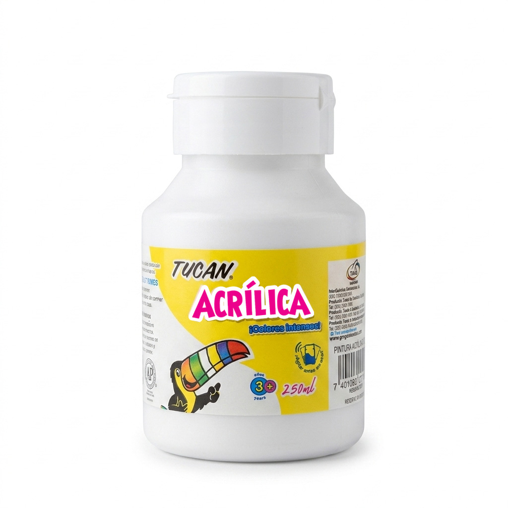 Acrilica Tucan 250 ml
