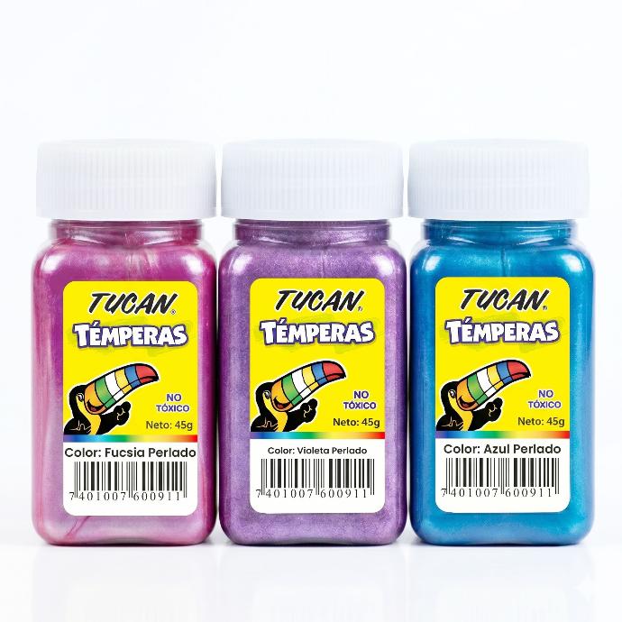 Tempera Tucan Clasica Frasco Metalico